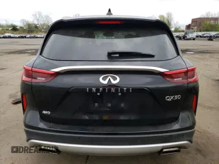 2019 Infiniti QX50 LUXE with VIN 3PCAJ5M3XKF127023, listed as a Copart auction lot 48403433 with 50,263 mi miles. Bid and sale history available at carsss.com. Image 6.