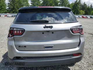 2021 Jeep Compass Altitude with VIN 3C4NJDBB3MT586386, listed as a Copart auction lot 58869495 with Not provided miles and Salvage title. Bid and sale history available at DreamBid. Image 6.