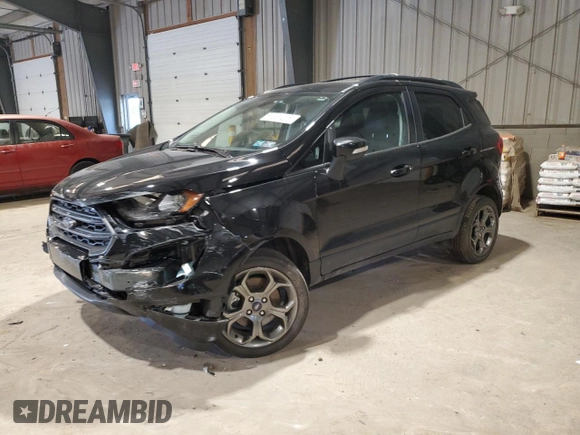 2018 Ford EcoSport SES z VIN MAJ6P1CL6JC237230, wystawiony jako Copart lot #51381235 z przebiegiem 13 200 mil mil oraz Szkoda całkowita • Salvage title. Historia ofert i sprzedaży dostępna na DreamBid. Obrazek 1.
