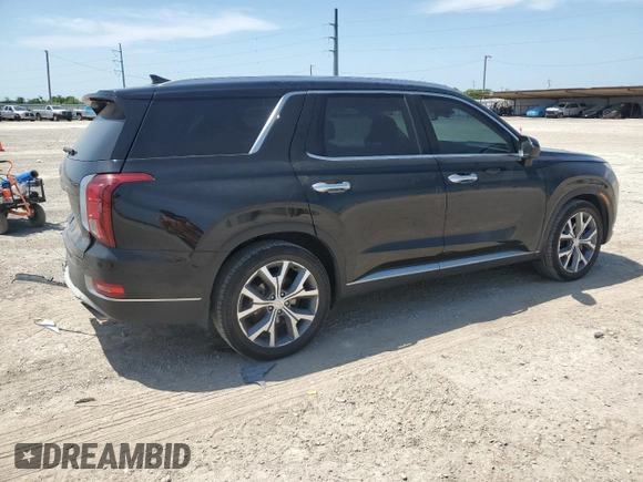2022 Hyundai Palisade SEL z VIN KM8R44HE2NU344797, wystawiony jako Copart lot #52989805 z przebiegiem 79 107 mil mil oraz Szkoda całkowita • Salvage title. Historia ofert i sprzedaży dostępna na DreamBid. Obrazek 3.