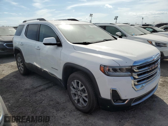 2021 GMC Acadia SLT with VIN 1GKKNML44MZ171033, listed as a Copart auction lot 74453874 with 54,247 mi miles and Non Repairable. Bid and sale history available at DreamBid. Image 4.