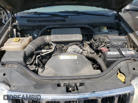 2006 Jeep Grand Cherokee Limited with VIN 1J4HR58N36C204427, listed as a Copart auction lot 60781185 with Not provided miles and Salvage title. Bid and sale history available at DreamBid. Image 12.