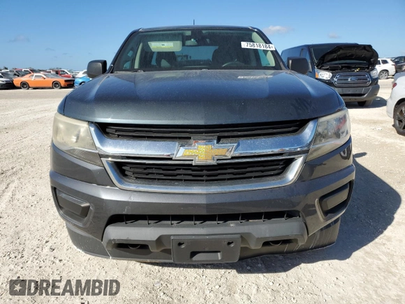 2015 Chevrolet Colorado 4WD WT with VIN 1GCGTAE3XF1226662, listed as a Copart auction lot 75818184 with Not Provided miles and Non Repairable. Bid and sale history available at DreamBid. Image 5.