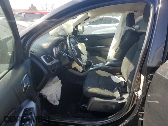 2020 Dodge Journey SE Value with VIN 3C4PDCAB0LT276495, listed as a Copart auction lot 46470485 with 57,866 mi miles and Salvage Title. Bid and sale history available at carsss.com. Image 7.