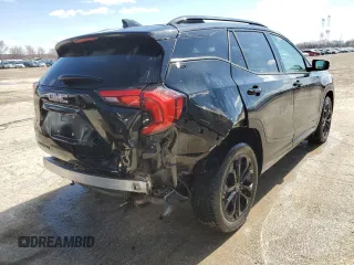 2020 GMC Terrain SLT with VIN 3GKALVEVXLL289039, listed as a Copart auction lot 50085445 with 85,910 mi miles and Salvage Title. Bid and sale history available at carsss.com. Image 3.