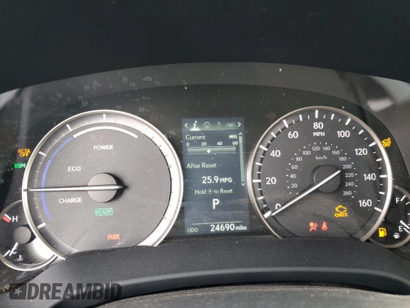 2020 Lexus RX with VIN 2T2JGMDA4LC047144, listed as a Copart auction lot 47641905 with 24,690 mi miles and Salvage Title. Bid and sale history available at carsss.com. Image 9.