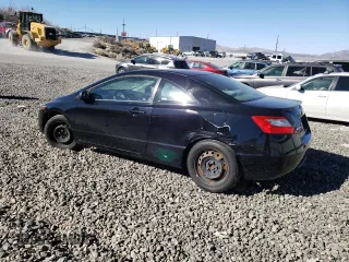 2009 Honda Civic Cpe LX with VIN 2HGFG12609H540858, listed as a Copart auction lot 46926135 with 180,818 mi miles and Salvage Title. Bid and sale history available at carsss.com. Image 2.