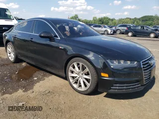 2016 Audi A7 3.0 Prestige with VIN WAU2GAFC5GN004745, listed as a Copart auction lot 61724214 with 106,321 mi miles and Salvage Title. Bid and sale history available at carsss.com. Image 4.