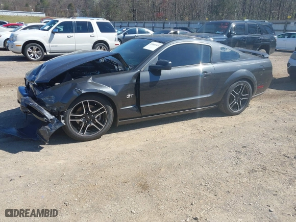 2008 Ford Mustang GT Deluxe with VIN 1ZVHT82H585131822, listed as a IAAI auction lot 41801324 with 132,576 mi miles. Bid and sale history available at carsss.com. Image 19.