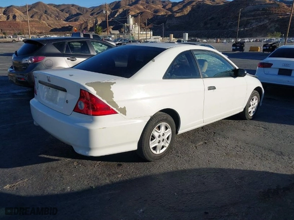 2004 Honda Civic VP with VIN 1HGEM21134L058431, listed as a IAAI auction lot 40813673 with 253,031 mi miles. Bid and sale history available at carsss.com. Image 4.