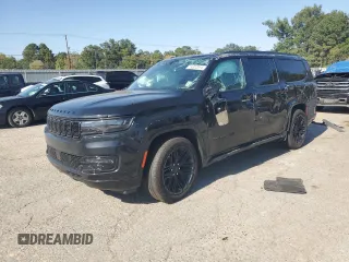 2024 Jeep Wagoneer Series II с VIN 1C4SJRBP5RS104649, выставлен на аукционе Copart как лот 74322014 с пробегом 17 683 миль миль и Списание • Salvage title. История ставок и продаж доступна на DreamBid. Изображение 1.