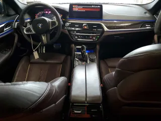 2023 BMW 5 Series 540i xDrive with VIN WBA73BJ02PCL24265, listed as a Copart auction lot 72735144 with 31,331 mi miles and Salvage Title. Bid and sale history available at carsss.com. Image 8.