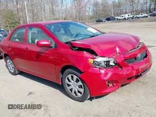 2010 Toyota Corolla with VIN 1NXBU4EE0AZ384781, listed as a IAAI auction lot 41807680 with 88,460 mi miles. Bid and sale history available at carsss.com. Image 1.