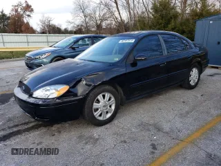 2005 Ford Taurus SEL z VIN 1FAFP56U35A202545, wystawiony jako Copart lot #82107914 z przebiegiem 192 256 mil mil oraz Szkoda całkowita • Salvage title. Historia ofert i sprzedaży dostępna na DreamBid. Obrazek 1.