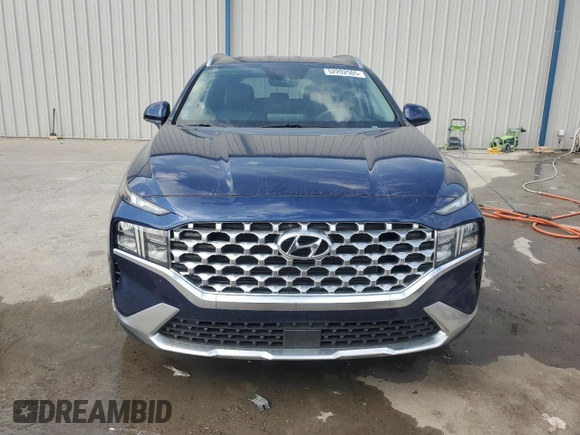 2022 Hyundai Santa Fe SEL with VIN 5NMS24AJ3NH377026, listed as a Copart auction lot 52202505 with 33,051 mi miles and Salvage Title. Bid and sale history available at DreamBid. Image 5.