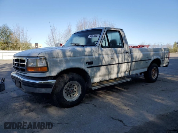 1992 Ford F-150 with VIN 2FTDF15N1NCA18436, listed as a Copart auction lot 54257085 with 0 mi miles and Clean Title. Bid and sale history available at carsss.com. Image 1.