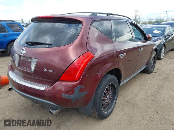 2007 Nissan Murano SL z VIN JN8AZ08W87W618441, wystawiony jako IAAI lot #42126088 z przebiegiem 118 448 mil mil oraz . Historia ofert i sprzedaży dostępna na DreamBid. Obrazek 4.