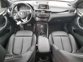 2017 BMW X1 sDrive28i with VIN WBXHU7C37H5H34418, listed as a Copart auction lot 53073995 with 67,980 mi miles and Salvage Title. Bid and sale history available at carsss.com. Image 8.
