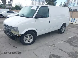 2005 Chevrolet Astro Cargo Van with VIN 1GCDM19X65B125902, listed as a IAAI auction lot 41896346 with 128,598 mi miles. Bid and sale history available at carsss.com. Image 2.