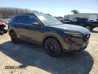 2025 Honda CR-V Sport-L with VIN 5J6RS6H83SL029132, listed as a Copart auction lot 47856535 with 552 mi miles and Salvage Title. Bid and sale history available at DreamBid. Image 4.