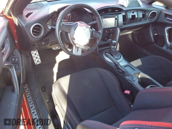 2013 Scion FR-S with VIN JF1ZNAA17D2723351, listed as a Copart auction lot 49838735 with 75,443 mi miles and Salvage Title. Bid and sale history available at DreamBid. Image 8.