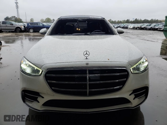 2022 Mercedes-Benz S 580 z VIN W1K6G7GB8NA106385, wystawiony jako Copart lot #52024595 z przebiegiem 75 696 mil mil oraz Szkoda całkowita • Salvage title. Historia ofert i sprzedaży dostępna na DreamBid. Obrazek 5.