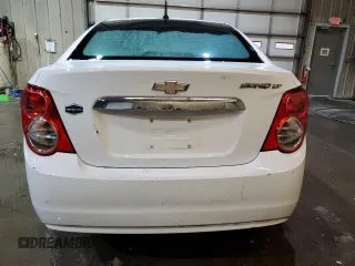 2013 Chevrolet Sonic LT with VIN 1G1JC5SB8D4164658, listed as a Copart auction lot 47059365 with 105,985 mi miles and Salvage Title. Bid and sale history available at DreamBid. Image 6.