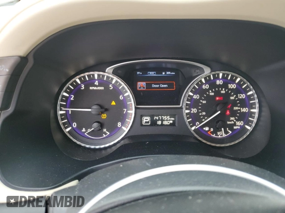 2015 Infiniti QX60 with VIN 5N1AL0MM1FC514337, listed as a Copart auction lot 59701885 with 147,755 mi miles and Salvage title. Bid and sale history available at DreamBid. Image 9.