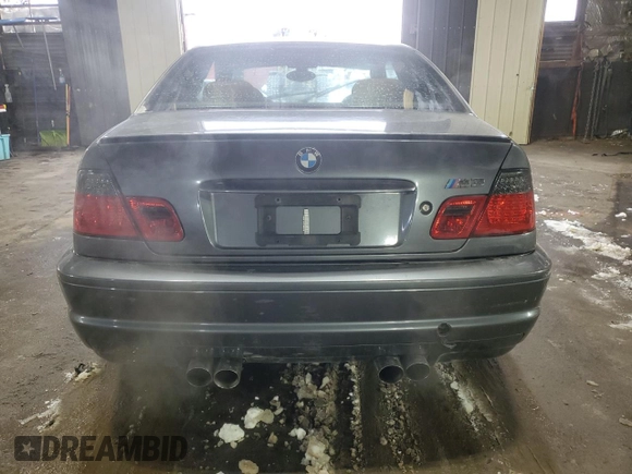 2002 BMW 3 Series M3 with VIN WBSBL93432JR18012, listed as a Copart auction lot 43599395 with 164,924 mi miles and Salvage Title. Bid and sale history available at DreamBid. Image 6.