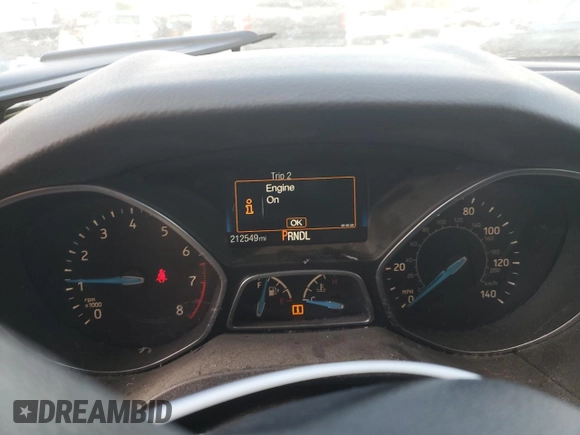 2018 Ford Focus S with VIN 1FADP3E28JL275212, listed as a Copart auction lot 46849135 with 212,549 mi miles and Salvage Title. Bid and sale history available at carsss.com. Image 9.