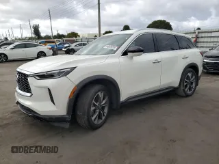 2023 Infiniti QX60 Luxe с VIN 5N1DL1FR5PC371860, выставлен на аукционе Copart как лот 44929265 с пробегом 19 075 миль миль и Списание • Salvage title. История ставок и продаж доступна на DreamBid. Изображение 1.