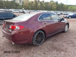 2009 Acura TSX with VIN JH4CU26699C033839, listed as a IAAI auction lot 41911985 with 163,987 mi miles. Bid and sale history available at carsss.com. Image 4.