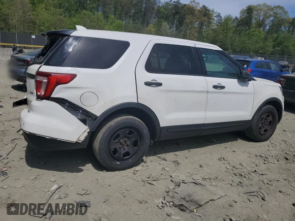 2016 Ford Police Interceptor Utility z VIN 1FM5K8ARXGGC73455, wystawiony jako Copart lot #53390105 z przebiegiem 110 137 mil mil oraz Szkoda całkowita • Salvage title. Historia ofert i sprzedaży dostępna na DreamBid. Obrazek 3.