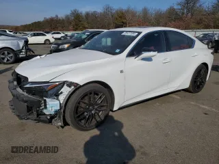 2023 Lexus IS with VIN JTHGZ1E29P5032672, listed as a Copart auction lot 78127104 with 6,239 mi miles and Salvage Title. Bid and sale history available at carsss.com. Image 1.