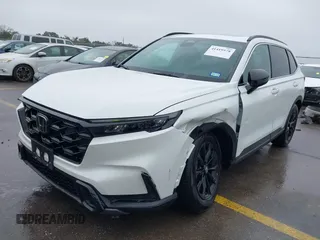 2024 Honda CR-V Sport with VIN 7FARS5H5XRE007412, listed as a IAAI auction lot 41419578 with 13,540 mi miles and . Bid and sale history available at DreamBid. Image 2.