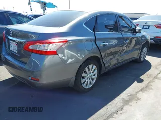 2015 Nissan Sentra SV with VIN 3N1AB7AP3FY378625, listed as a IAAI auction lot 41803972 with 131,398 mi miles and . Bid and sale history available at DreamBid. Image 4.