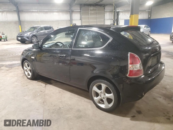 2010 Hyundai Accent SE with VIN KMHCN3AC8AU181637, listed as a Copart auction lot 63095135 with 195,945 mi miles and Salvage title. Bid and sale history available at DreamBid. Image 2.