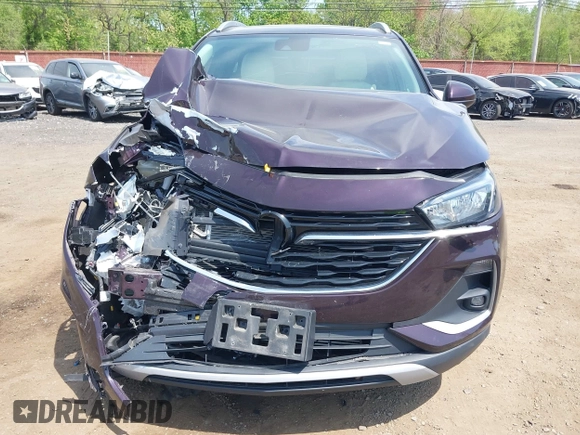 2021 Buick Encore GX Select with VIN KL4MMDSL3MB090477, listed as a IAAI auction lot 42168304 with 46,132 mi miles and . Bid and sale history available at DreamBid. Image 12.