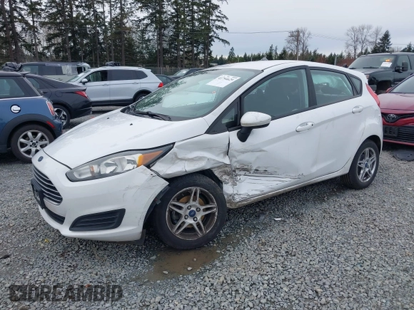 2019 Ford Fiesta SE with VIN 3FADP4EJ9KM156808, listed as a IAAI auction lot 41794629 with 115,560 mi miles. Bid and sale history available at carsss.com. Image 2.