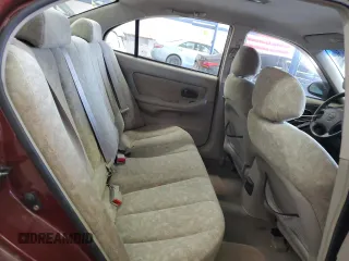 2001 Hyundai Elantra GLS with VIN KMHDN45D71U140221, listed as a Copart auction lot 54695955 with 107,725 mi miles and Salvage title. Bid and sale history available at DreamBid. Image 10.