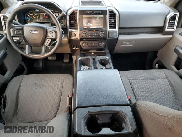 2015 Ford F-150 XL with VIN 1FTEW1CG5FKD43418, listed as a Copart auction lot 44239165 with 208,295 mi miles and Salvage title. Bid and sale history available at DreamBid. Image 8.
