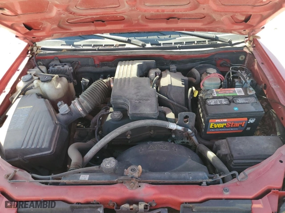 2006 Chevrolet Colorado LS with VIN 1GCCS148868155869, listed as a Copart auction lot 52540475 with 124,518 mi miles and Salvage Title. Bid and sale history available at carsss.com. Image 12.