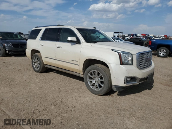 2015 GMC Yukon Denali with VIN 1GKS2CKJ7FR284861, listed as a Copart auction lot 54200895 with 190,733 mi miles and Clean Title. Bid and sale history available at carsss.com. Image 4.