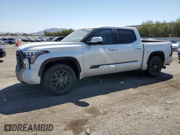 2022 Toyota Tundra 2WD Platinum with VIN 5TFNA5AB1NX011149, listed as a Copart auction lot 69998904 with 44,522 mi miles and Salvage Title. Bid and sale history available at carsss.com. Image 1.