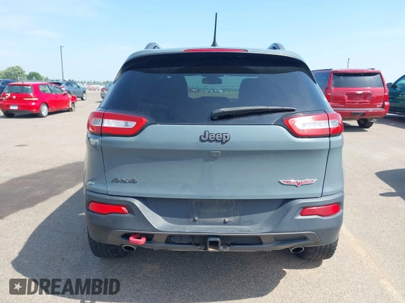 2015 Jeep Cherokee Trailhawk с VIN 1C4PJMBS7FW569497, выставлен на аукционе IAAI как лот 42744459 с пробегом 177 265 миль миль и . История ставок и продаж доступна на DreamBid. Изображение 16.