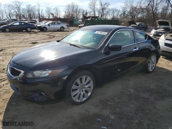 2009 Honda Accord Cpe EX-L with VIN 1HGCS228X9A004569, listed as a Copart auction lot 46756015 with NaN miles and Clean Title. Bid and sale history available at carsss.com. Image 1.