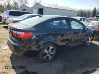 2015 Kia Rio EX with VIN KNADN4A33F6501650, listed as a Copart auction lot 49831145 with 210,007 mi miles and Salvage Title. Bid and sale history available at carsss.com. Image 3.