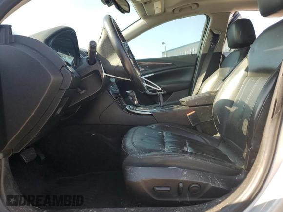2014 Buick Regal Premium I with VIN 2G4GN5EX3E9258539, listed as a Copart auction lot 59786335 with 112,842 mi miles and Salvage title. Bid and sale history available at DreamBid. Image 7.