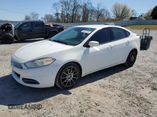 2016 Dodge Dart SE with VIN 1C3CDFAA3GD539585, listed as a Copart auction lot 48813785 with 110,976 mi miles and Salvage Title. Bid and sale history available at carsss.com. Image 1.