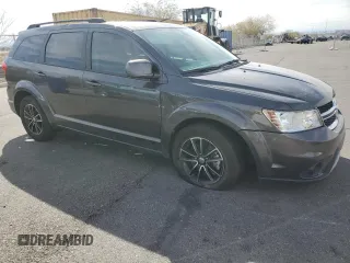 2019 Dodge Journey SE with VIN 3C4PDCBB2KT821156, listed as a Copart auction lot 45925665 with 93,045 mi miles and Salvage Title. Bid and sale history available at DreamBid. Image 4.